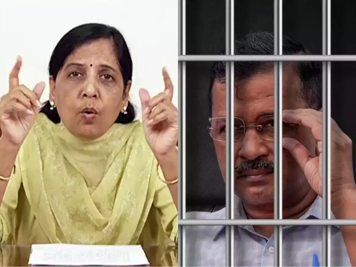 CM Arvind Kejriwal’s wife ने AAP प्रमुख के लिए समर्थन हासिल करने के लिए व्हाट्सएप अभियान शुरू किया