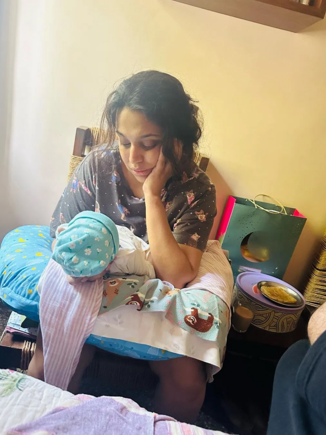 स्वरा भास्कर ने अपनी प्यारी बेटी के साथ मनाई पहली ईद, यहां देखें फोटो