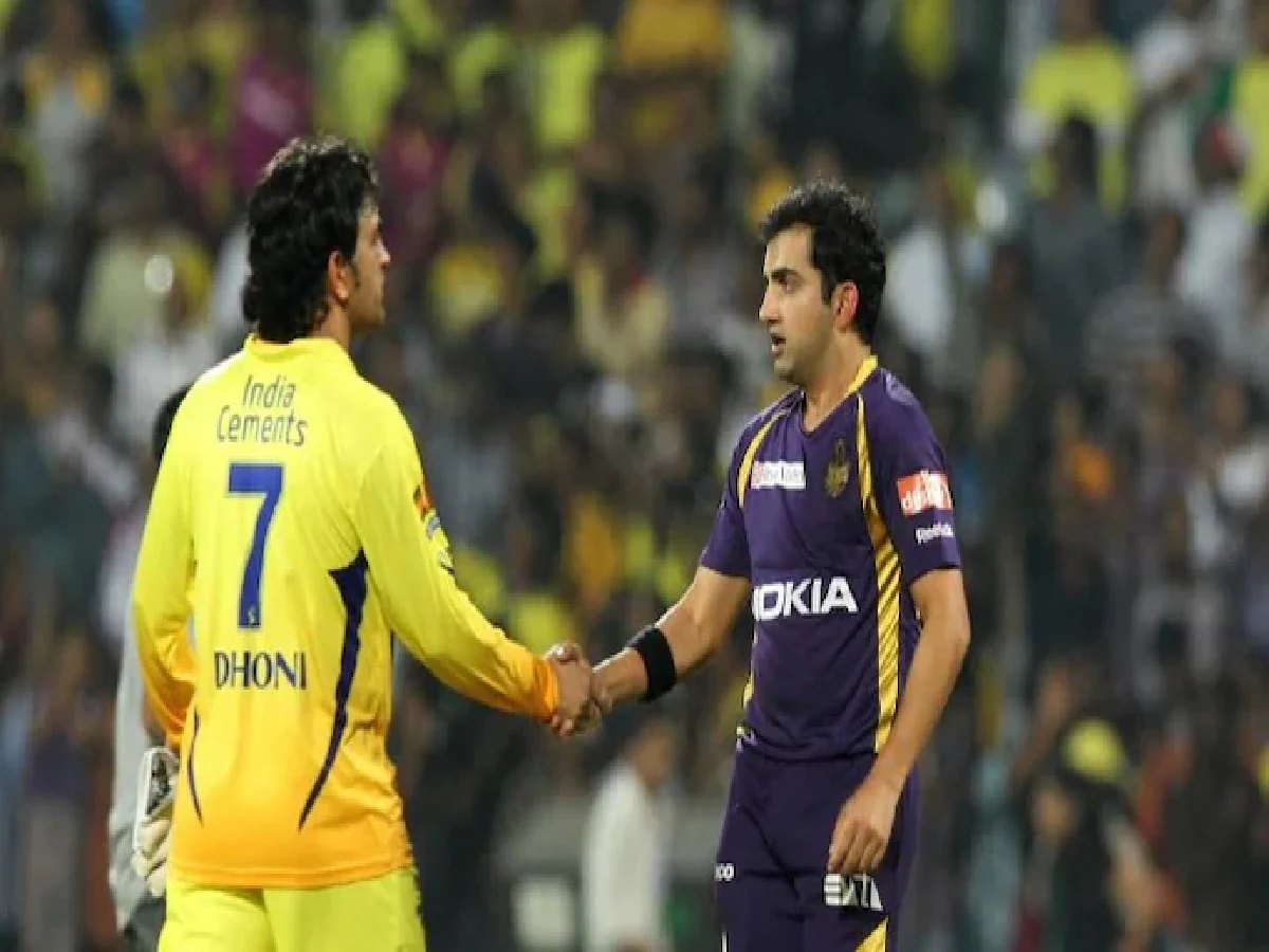 CSK vs KKR: मैच के बाद एमएस धोनी और गौतम गंभीर के बीच तीखी नोकझोंक ने इंटरनेट पर धूम मचा दी