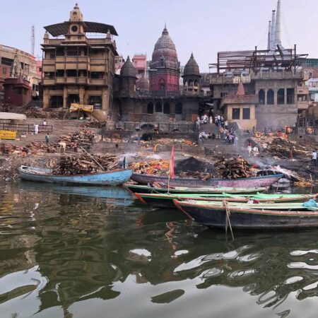 Reconstruction of both crematoriums in Varanasi