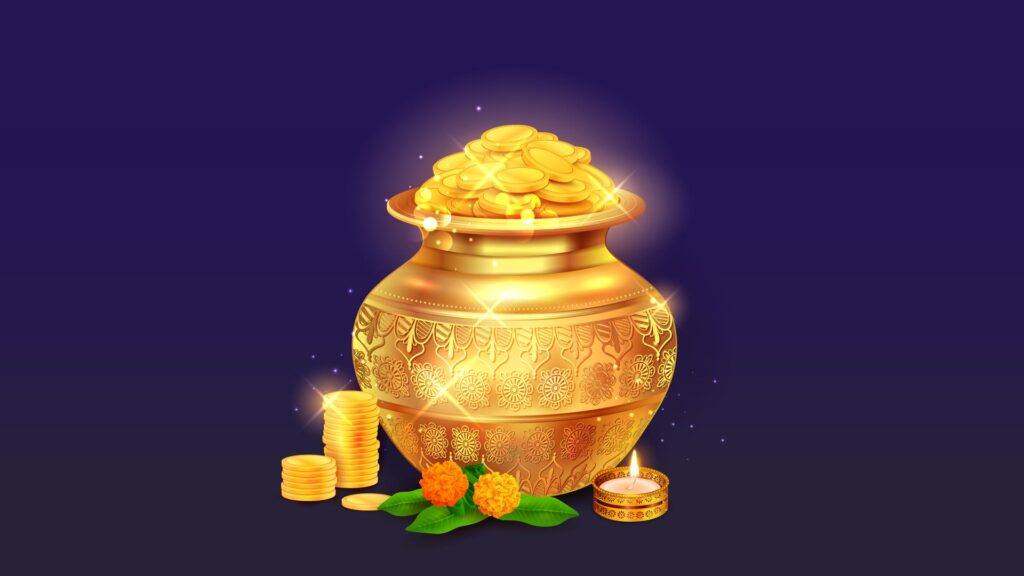 gold offered on Akshaya Tritiya