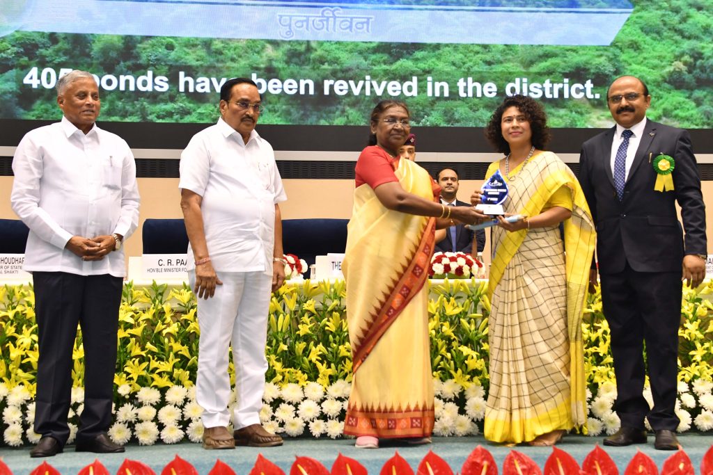 President Droupadi Murmu ने राष्ट्रीय जल पुरस्कार प्रदान किए