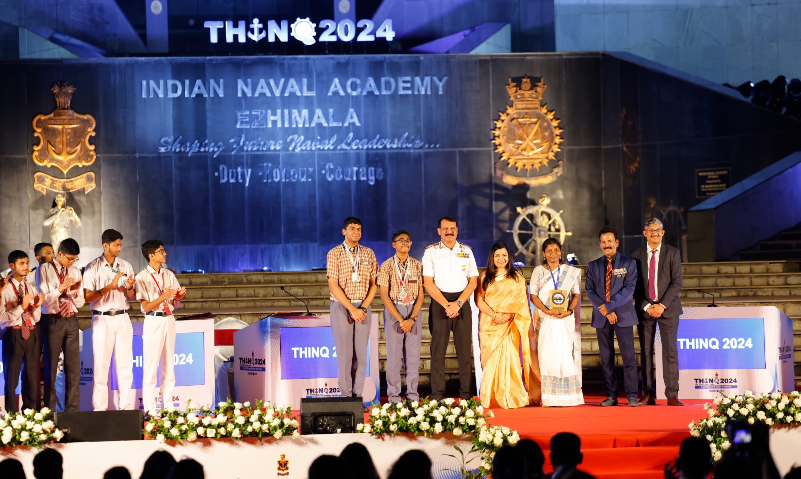 Indian Navy Quiz – थिंक 2024 का भारतीय नौसेना अकादमी में भव्य समापन हुआ