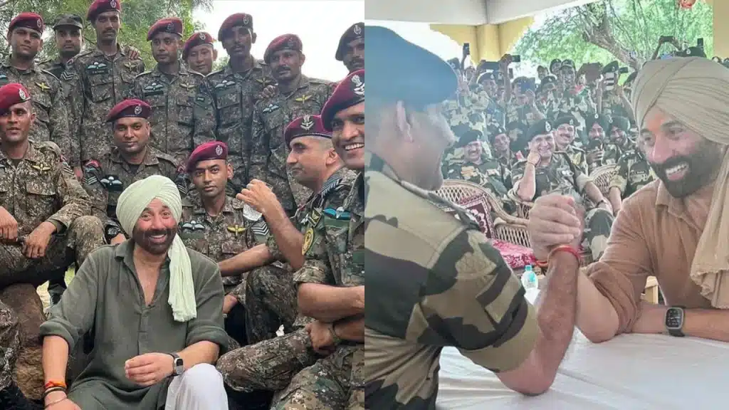 भारतीय सेना दिवस: सनी देओल-वरुण धवन ने जवानों के साथ समय बिताकर साहस-बलिदान को सलाम किया भारतीय सेना दिवस: सनी देओल-वरुण धवन ने जवानों के साथ समय बिताकर साहस-बलिदान को सलाम किया