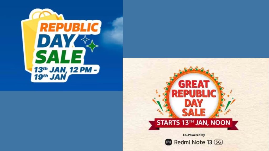 Amazon और Flipkart ने Republic Day Sale का ऐलान किया, इन प्रोडक्ट्स पर भारी डिस्काउंट; जानें तिथि और डील्स