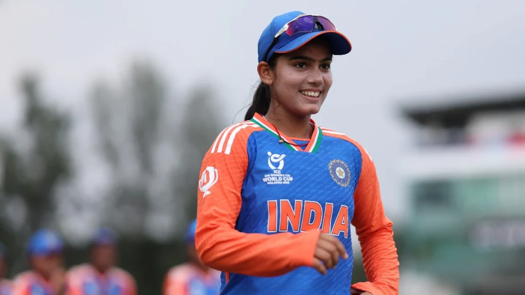 Sports news: 4 ओवर, 5 रन, 5 विकेट..। U19 WC में हैट्रिक लेकर इतिहास रचने वाली स्पिन सनसनी वैष्णवी शर्मा कौन हैं?