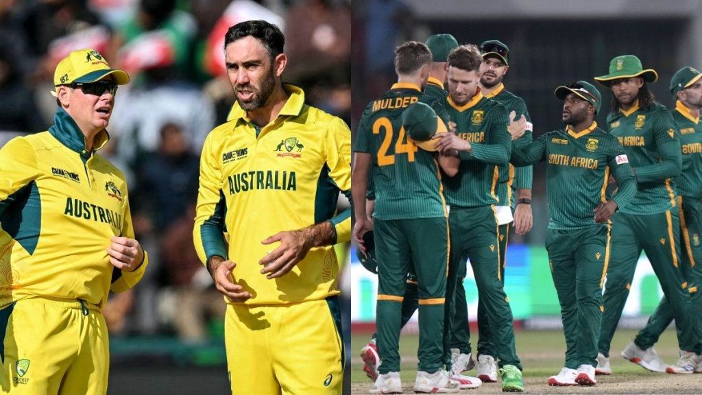 ICC Champions Trophy 2025: इंग्लैंड ने ऑस्ट्रेलिया-दक्षिण अफ्रीका मैच रद्द कर दिया! अफगानिस्तान का भी फायदा? पूरी तरह से समझें गणित ICC Champions Trophy 2025: इंग्लैंड ने ऑस्ट्रेलिया-दक्षिण अफ्रीका मैच रद्द कर दिया! अफगानिस्तान का भी फायदा? पूरी तरह से समझें गणित