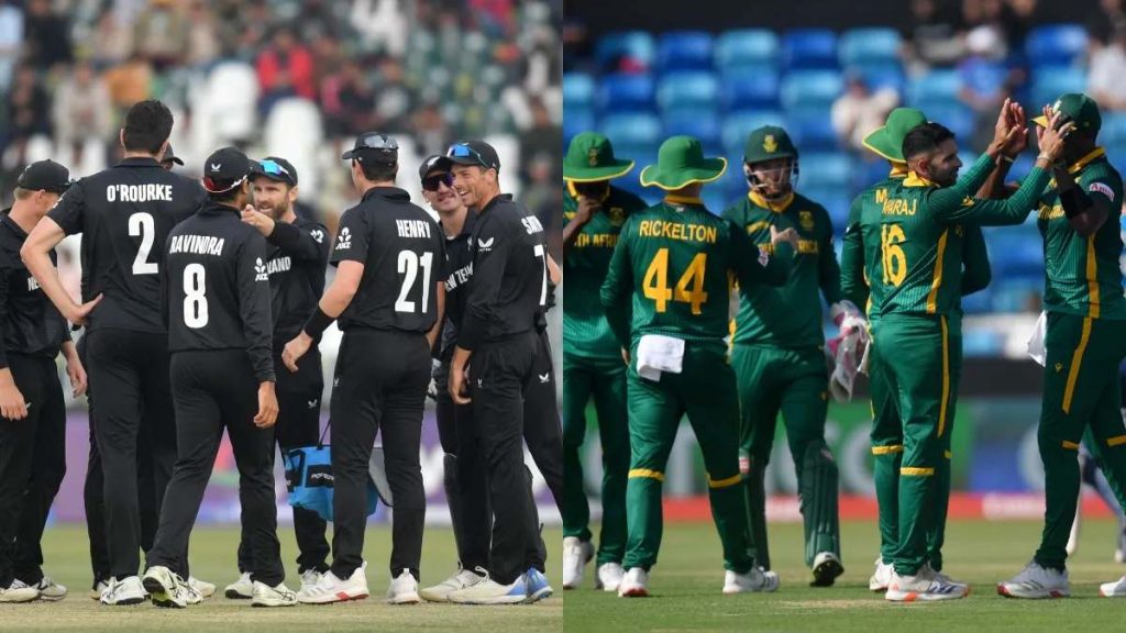Champion Trophy 2025: न्यूजीलैंड साउथ अफ्रीका के खिलाफ पहली बार बैटिंग करेगा, दोनों टीमों की प्लेइंग 11