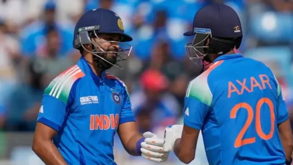 IND vs. NZ: भारत ने न्यूजीलैंड को 250 रनों का लक्ष्य दिया, हार्दिक पांड्या के साहसी अर्धशतक के बाद।