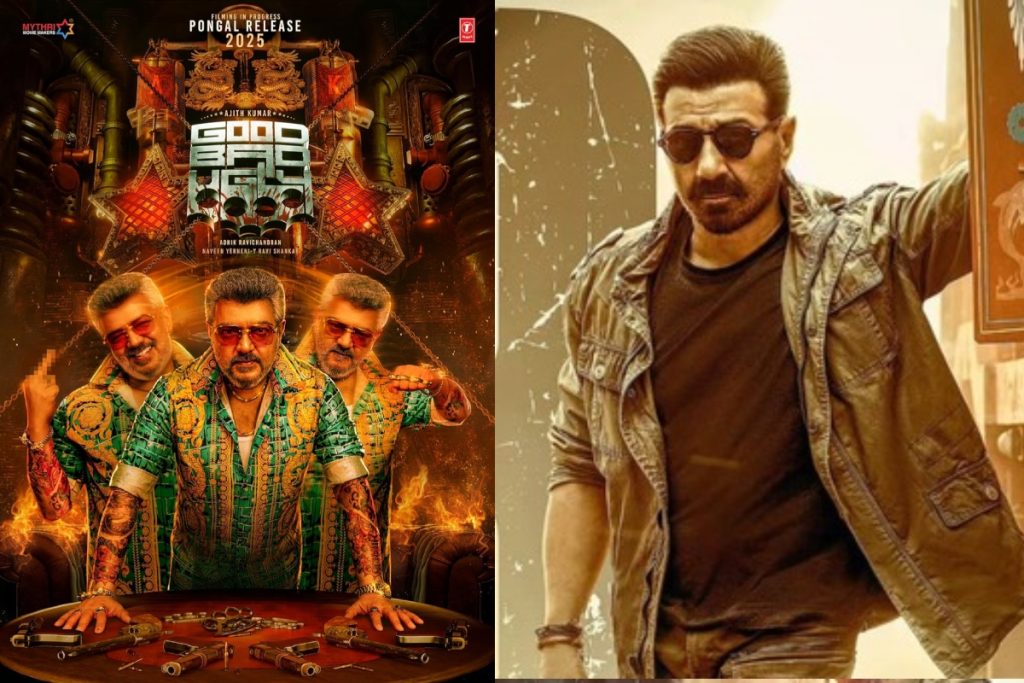 Box Office Collection: अजित कुमार ने सनी देओल को छोड़ दिया पीछे, गुड बैड अग्ली ने जाट से तीन गुना अधिक कमाई की।