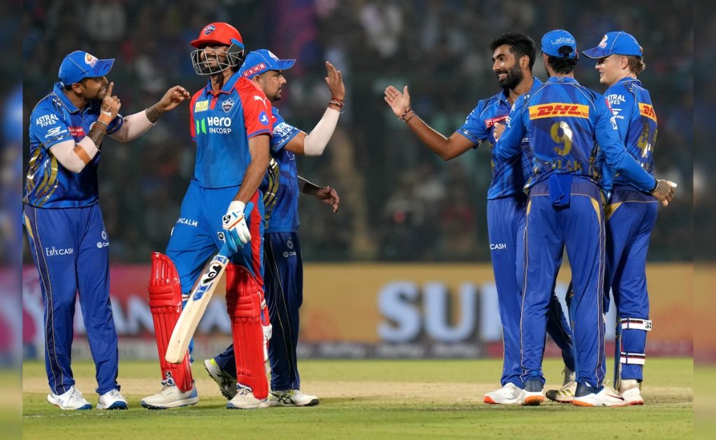 DC vs MI: दिल्ली को हराने वाली पहली टीम बन गई MI, एक अद्भुत हैट्रिक लगाकर मैच 12 रनों से जीता।