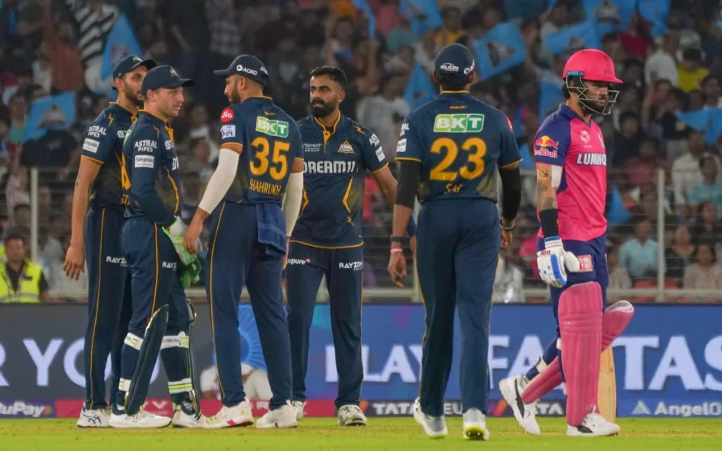 IPL 2025 में RR का प्रदर्शन निराशाजनक रहा है, GT के खिलाफ दो अंकों की जरूरत