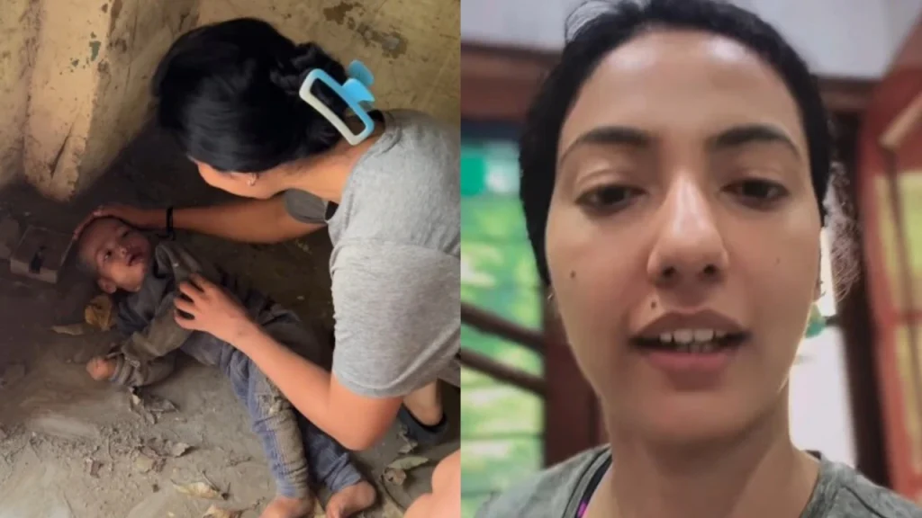 Khushboo Patani Rescued Child: बच्ची कीचड़ में बिलख रही थी, दिशा पाटनी की बहन खुशबू पाटनी ने बचाई जान, 'कब तक चलेगा ये सब?'