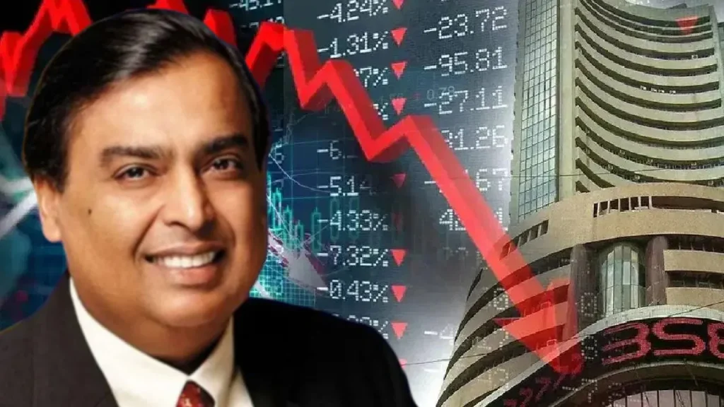 Reliance Share: मुकेश अंबानी की कंपनी का शेयर खरीदें या बेचें? रिलायंस के शेयरों में 4% से अधिक गिरावट?