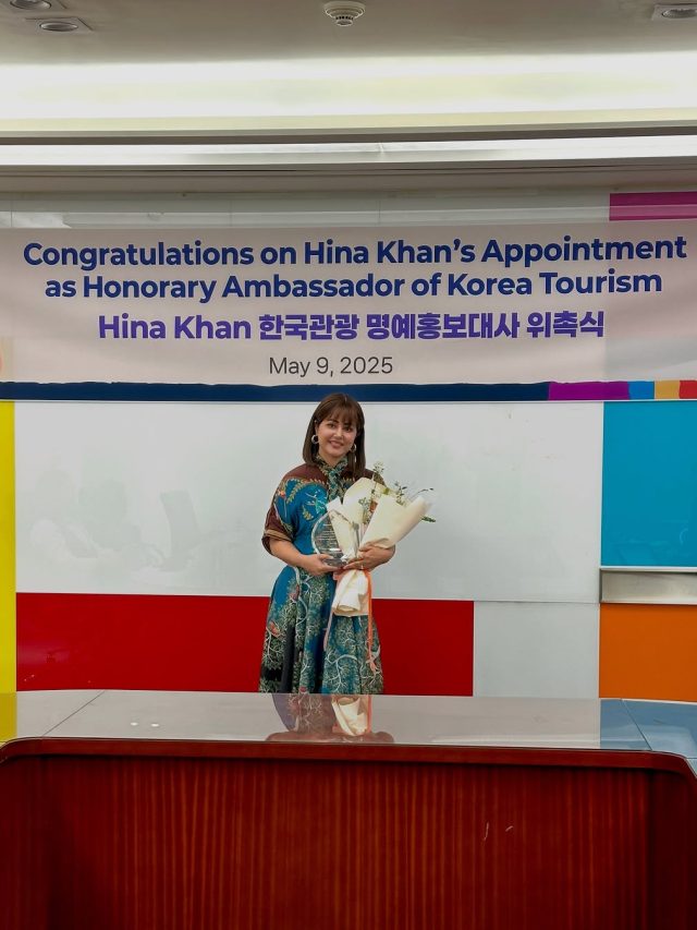 हिना खान बनीं कोरिया टूरिज्म की एंबेसेडर