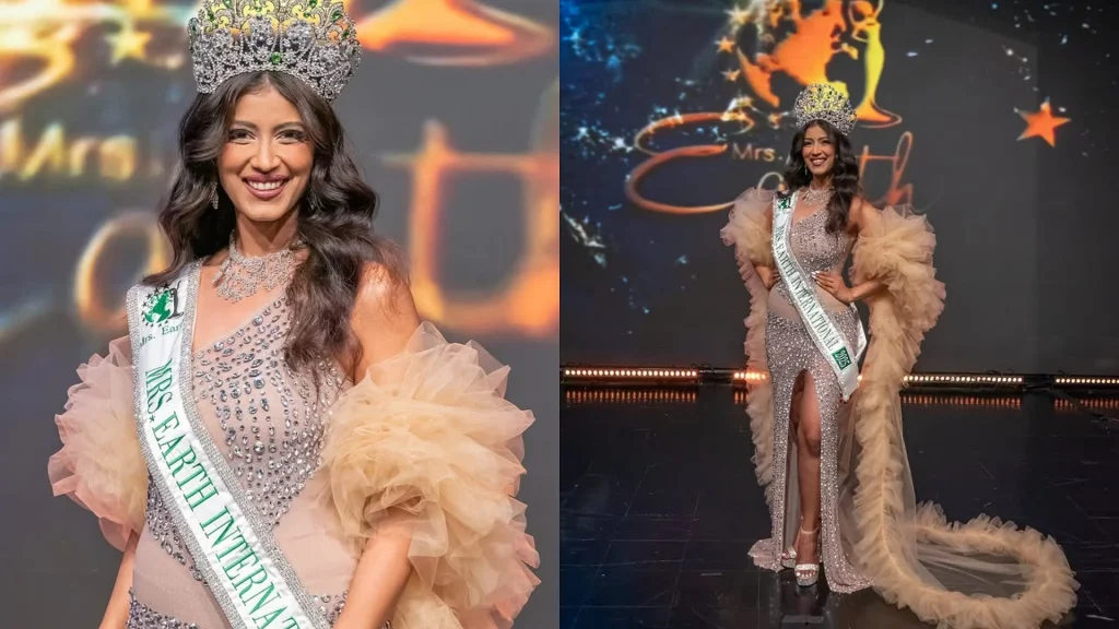 Mrs Earth International 2025 Winner: भारतीय मूल की विधु इशिका ने जीता ताज, कहा - यह हर उस लड़की की जीत है जिसे कहा गया था 'तुमसे नहीं होगा'
