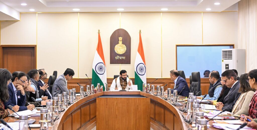 जनस्वास्थ्य एवं अभियांत्रिकी विभाग की बजट घोषणाओं की समीक्षा, मुख्यमंत्री नायब सैनी ने समयबद्ध पूर्णता के दिए निर्देश ब्रिटिश उप उच्चायुक्त अल्बा स्मेरिग्लियो ने सीएम नायब सिंह सैनी से की मुलाकात, शिक्षा और निवेश पर हुई अहम चर्चा