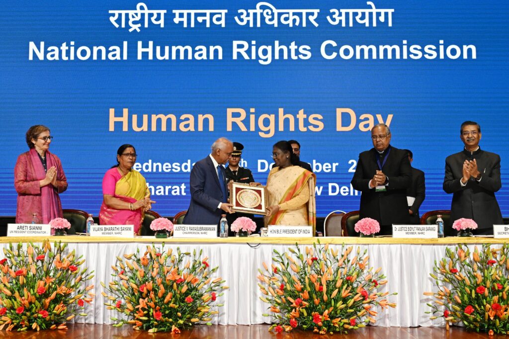 मानवाधिकारों की रक्षा हम सभी की साझा जिम्मेदारी: राष्ट्रपति द्रौपदी मुर्मु