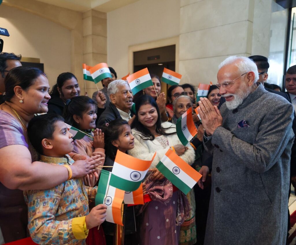 अम्मान में भारतीय समुदाय द्वारा गर्मजोशी से स्वागत, भारत–जॉर्डन संबंधों की मजबूती का प्रतीक