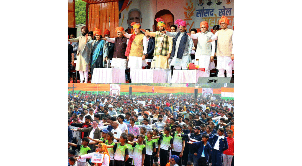 ओलंपिक 2036: भारत को खेल महाशक्ति बनाने का विजन, फतेहाबाद में सांसद खेल महोत्सव का समापन
