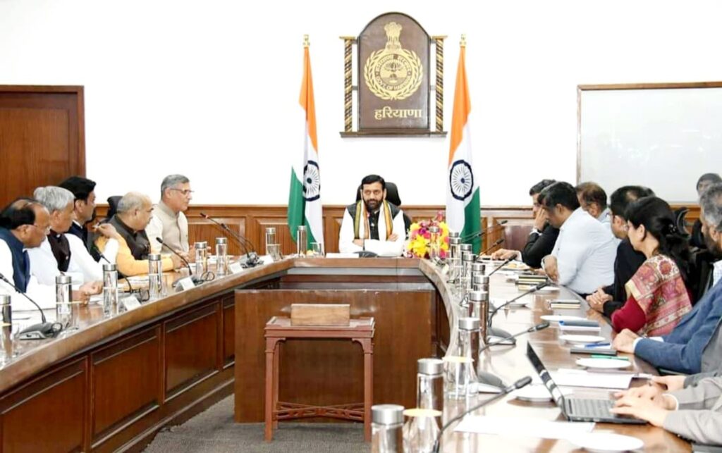 विकास कार्यों की निगरानी के लिए हरियाणा सरकार ने गठित की उच्चस्तरीय समिति, हर 15 दिन में होगी प्रगति की समीक्षा