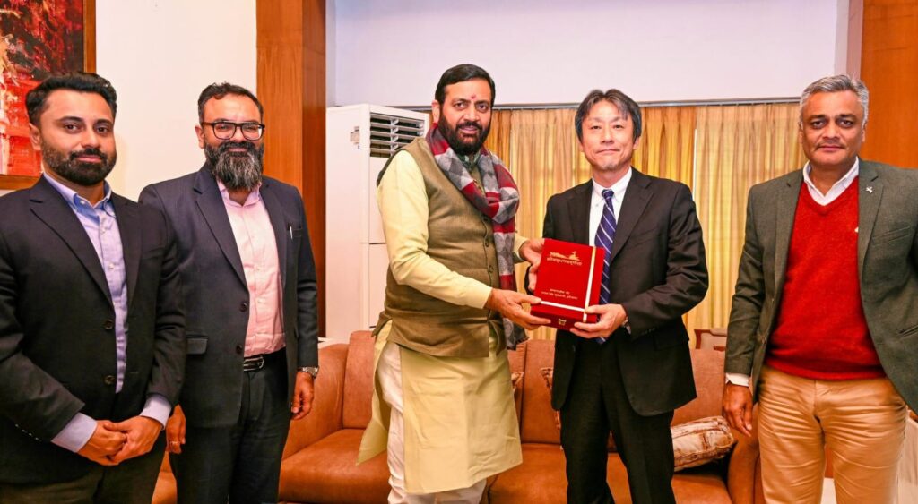 हरियाणा में जापानी निवेश को मिलेगी नई गति, मिजुहो बैंक इंडिया प्रमुख ने मुख्यमंत्री नायब सिंह सैनी से की मुलाकात हरियाणा में जापानी निवेश को मिलेगी नई गति, मिजुहो बैंक इंडिया प्रमुख ने मुख्यमंत्री नायब सिंह सैनी से की मुलाकात