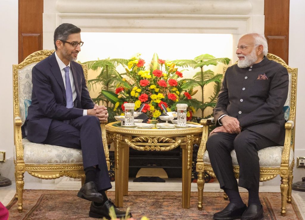 AI Impact Summit Delhi: सुंदर पिचाई से मुलाकात, भारत के AI विज़न और छात्रों-प्रोफेशनल्स के लिए साझेदारी पर हुई चर्चा