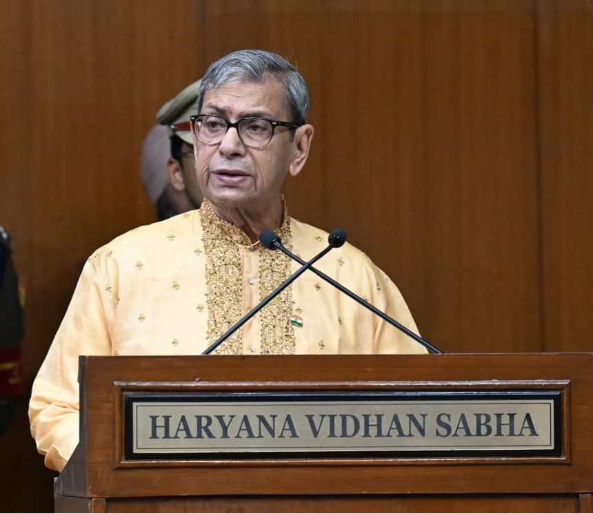 हरियाणा बजट सत्र का आगाज़: अंत्योदय, सुशासन और ‘विजन 2047’ के रोडमैप पर राज्यपाल असीम कुमार घोष का फोकस हरियाणा बजट सत्र का आगाज़: अंत्योदय, सुशासन और ‘विजन 2047’ के रोडमैप पर राज्यपाल असीम कुमार घोष का फोकस