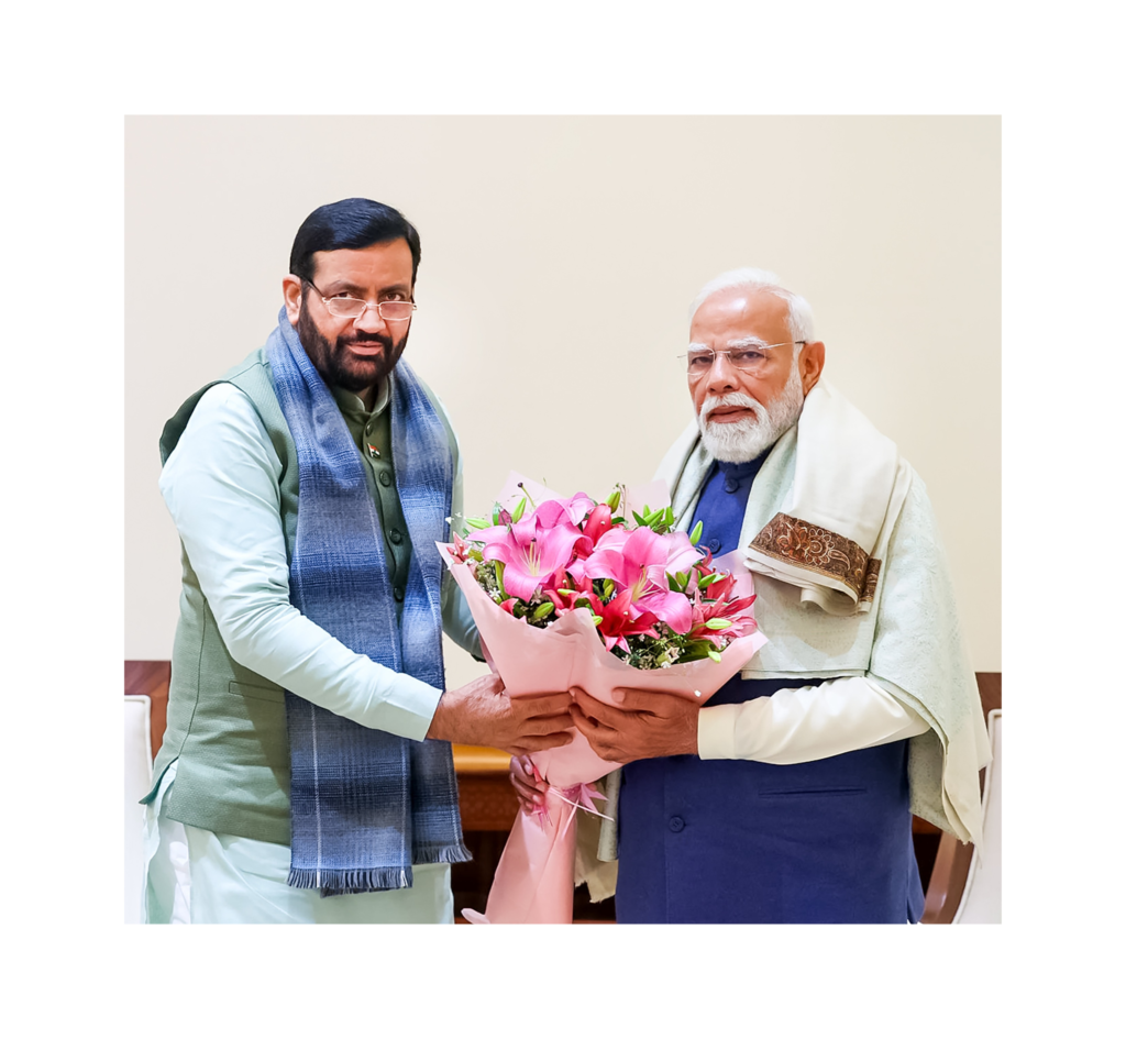 मुख्यमंत्री नायब सिंह सैनी ने नई दिल्ली में प्रधानमंत्री नरेंद्र मोदी से की भेंट, हरियाणा के विकास और जनकल्याणकारी योजनाओं पर हुई विस्तृत चर्चा