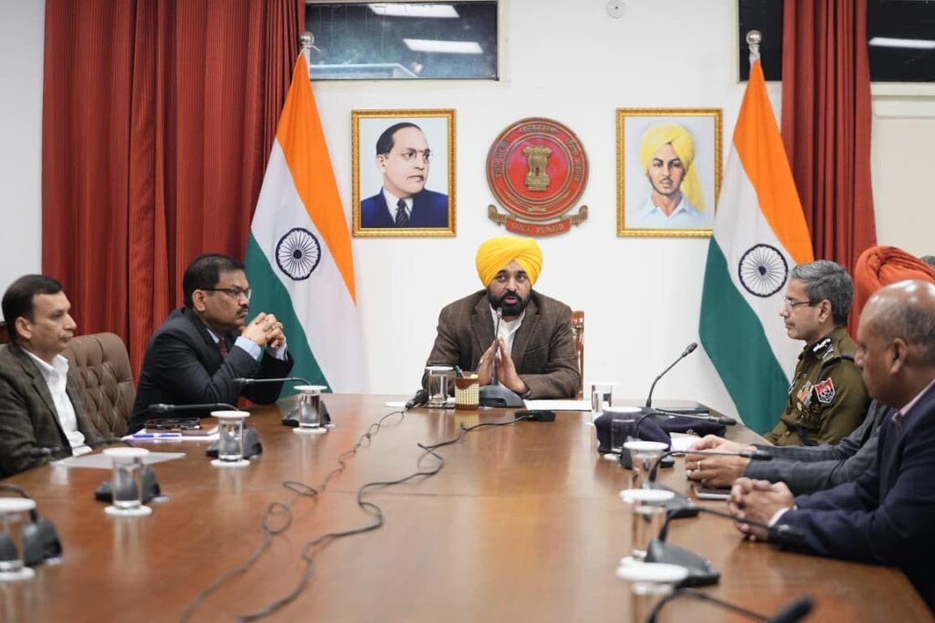 पंजाब में नशा और गैंगस्टर नेटवर्क पर सख्ती, सीएम भगवंत मान ने पुलिस को दिए कड़े निर्देश