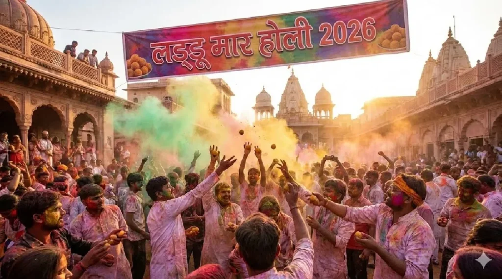 Laddu Mar Holi 2026: बरसाना में कब होगी लड्डू मार होली? जानें तारीख, परंपरा और शुरुआत की कहानी