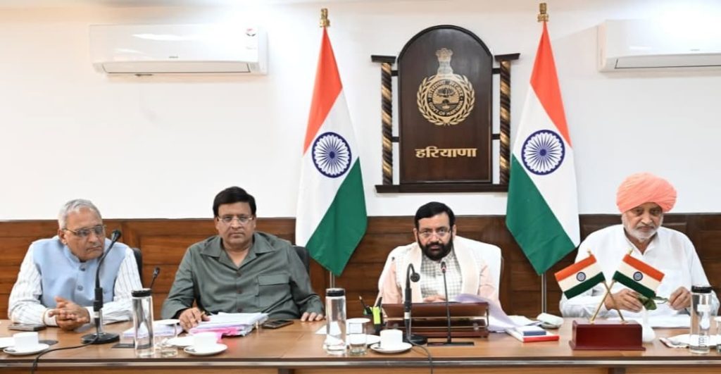 सीएम नायब सिंह सैनी की अध्यक्षता में हाई पावर्ड वर्क्स परचेज कमेटी बैठक, स्वच्छता परियोजनाओं को मंजूरी