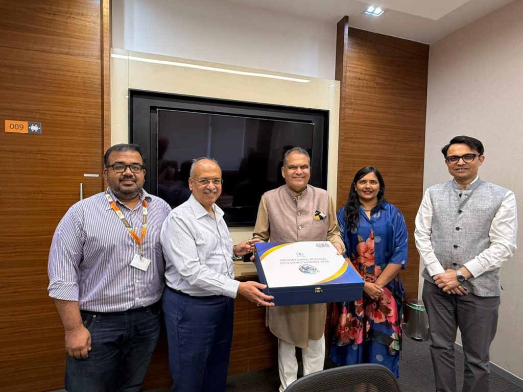 प्रोग्रेसिव पंजाब इन्वेस्टर्स समिट 2026 से पहले संजीव अरोड़ा की उद्योगपतियों से मुलाकात, टाटा और सन फार्मा के साथ निवेश पर चर्चा