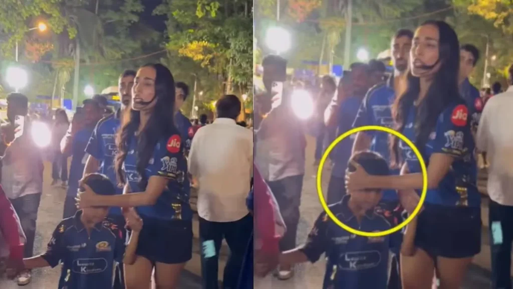 वांखेड़े में हार्दिक पांड्या की GF माहिका शर्मा का दिखा ‘मॉम मोमेंट’, बेटे अगस्त्य को पापाराजी से किया प्रोटेक्ट