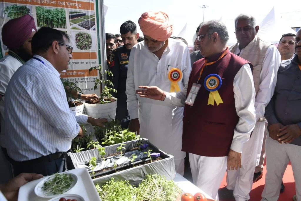 लाडवा कृषि विकास मेले में बोले श्याम सिंह राणा: कम पानी वाली फसलें और आधुनिक तकनीक ही खेती का भविष्य