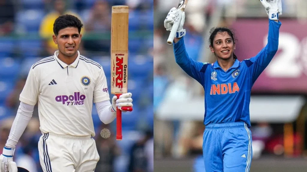 BCCI Awards 2026: शुभमन गिल और स्मृति मंधाना बने ‘क्रिकेटर ऑफ द ईयर’, ट्रॉफी के साथ मिला 15-15 लाख का इनाम