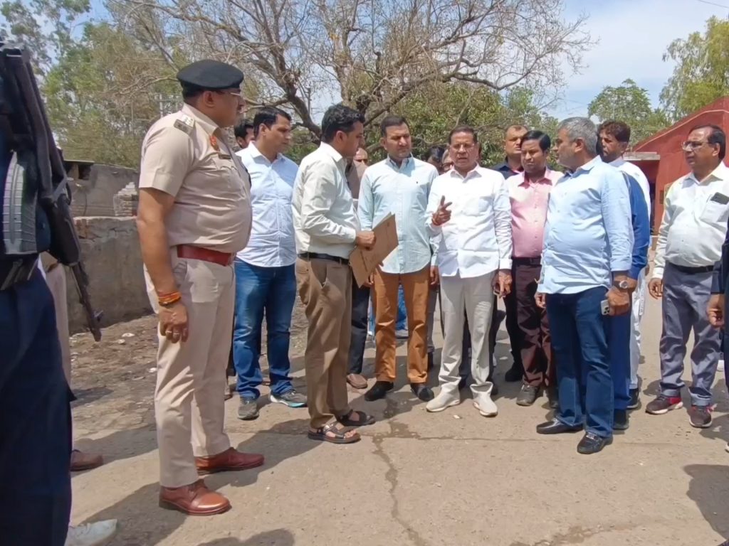 सोहना अनाज मंडी में मंत्री राजेश नागर का निरीक्षण: किसानों के लिए बेहतर सुविधाएं और पारदर्शी खरीद व्यवस्था पर जोर