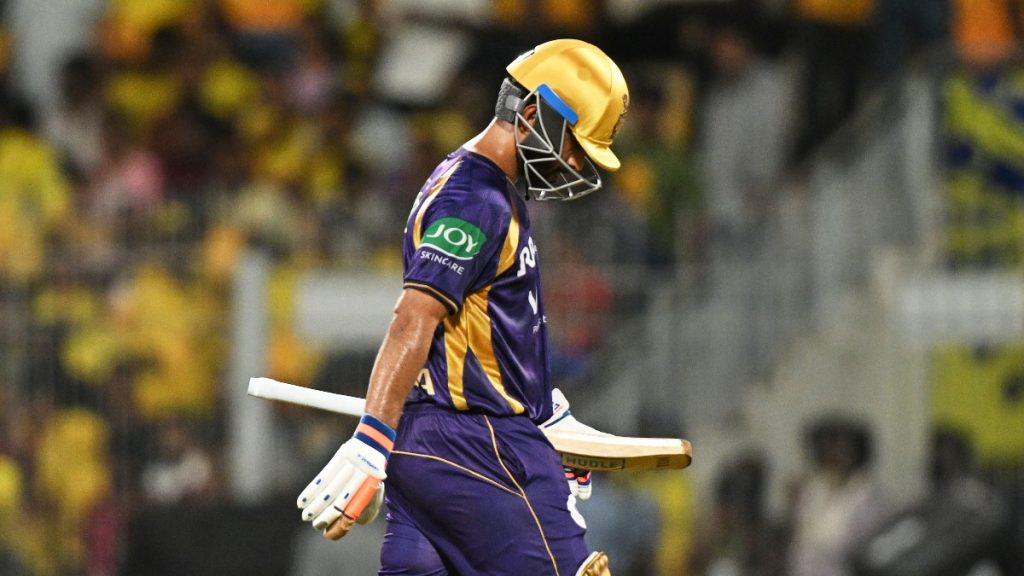 IPL 2026: CSK से हार के बाद अजिंक्य रहाणे पर जुर्माना, स्लो ओवर रेट के चलते 12 लाख की सजा