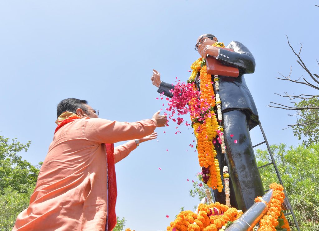 जयपुर में डॉ. भीमराव अंबेडकर की 135वीं जयंती पर श्रद्धांजलि, सामाजिक न्याय के संकल्प दोहराए गए