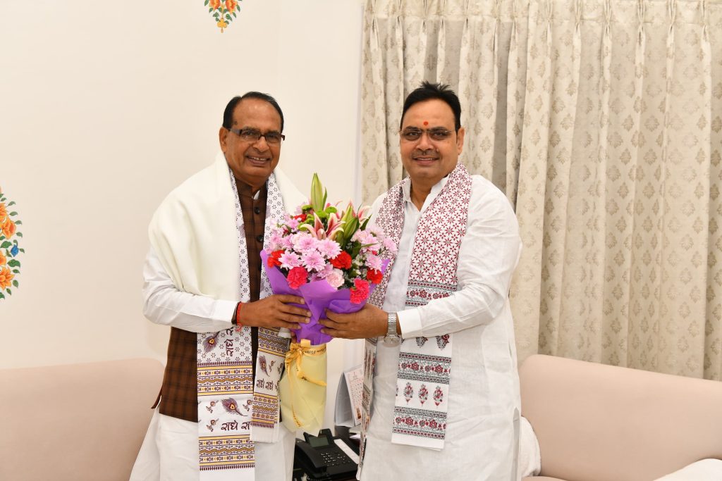 राजस्थान में कृषि विकास पर मंथन: मुख्यमंत्री निवास पर केंद्रीय मंत्री शिवराज सिंह चौहान से अहम मुलाकात