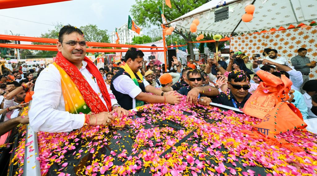 राजस्थान में भाजपा के राष्ट्रीय अध्यक्ष नितिन नवीन का भव्य स्वागत, कार्यकर्ताओं में दिखा जोश और उत्साह