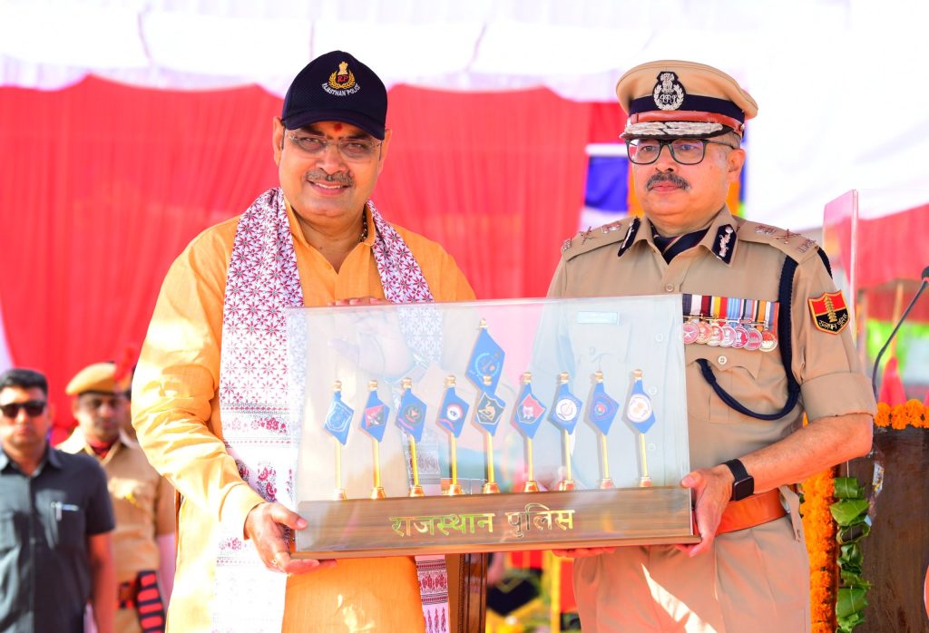 राजस्थान पुलिस का 77वां स्थापना दिवस: शहीदों को श्रद्धांजलि, उत्कृष्ट पुलिसकर्मियों को सम्मान और RajCOP ऐप में नई सुविधा लॉन्च