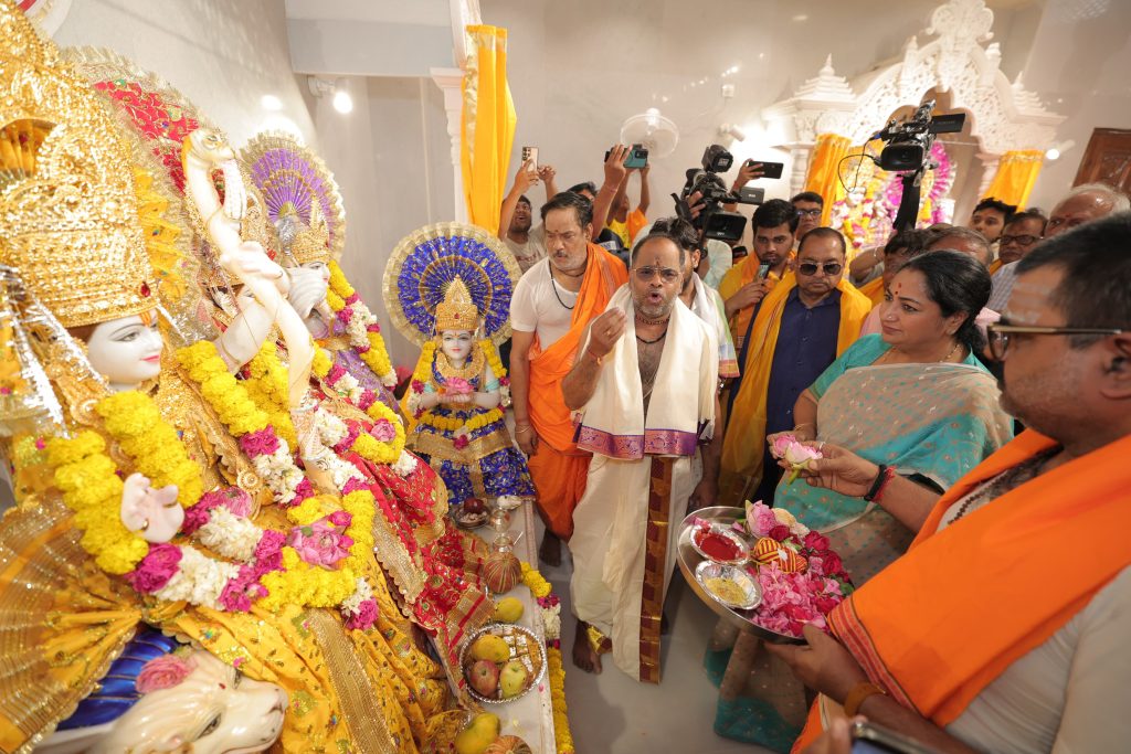 दिल्ली पिंजरापोल सोसाइटी के गोशाला में राम मंदिर प्राण प्रतिष्ठा संपन्न, 40 आधुनिक गोशालाओं का लक्ष्य घोषित