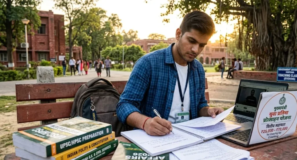 हरियाणा में UPSC-HPSC अभ्यर्थियों को वित्तीय सहायता: प्री एग्जाम पास करने पर 70 हजार तक मदद, यूनिवर्सिटीज में होगी फ्री कोचिंग