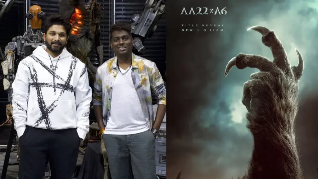 AA22xA6 Poster रिलीज: अल्लू अर्जुन की नई फिल्म ने मचाया तहलका, बर्थडे पर होगा टाइटल रिवील AA22xA6 Poster रिलीज: अल्लू अर्जुन की नई फिल्म ने मचाया तहलका, बर्थडे पर होगा टाइटल रिवील