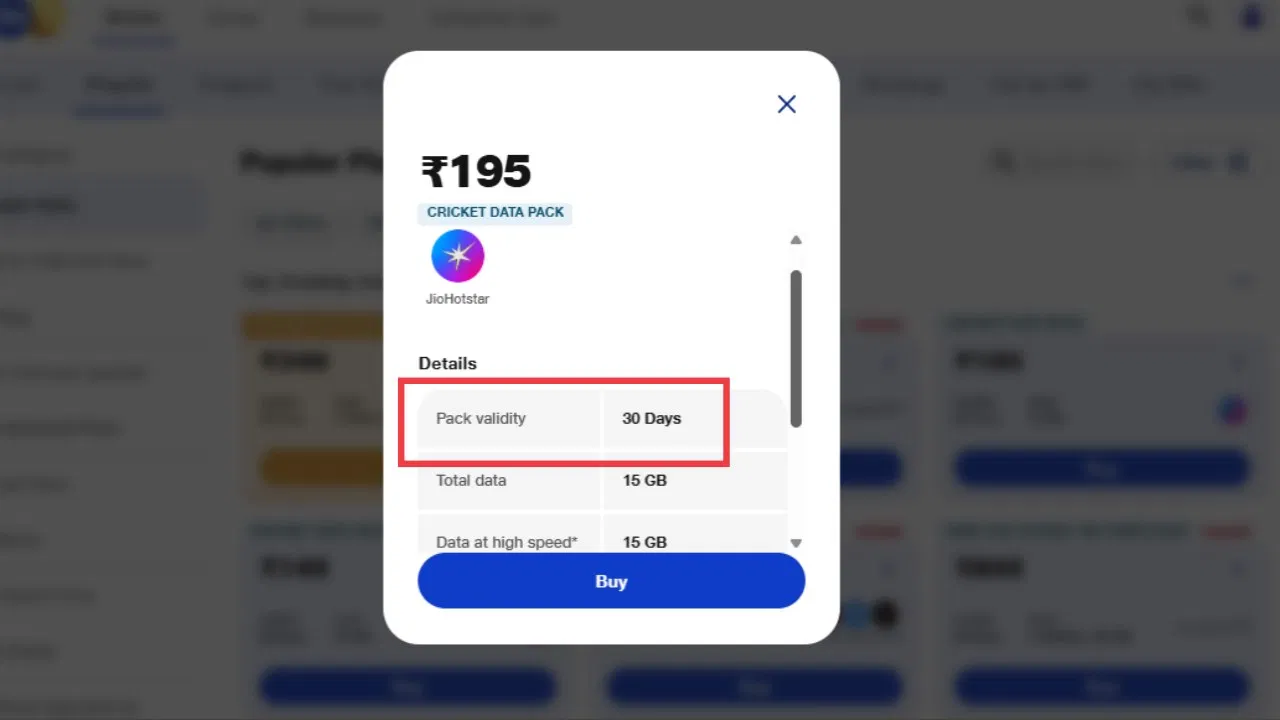 Jio का बड़ा झटका: ₹195 प्लान की वैलिडिटी 90 दिन से घटाकर 30 दिन, यूजर्स पर बढ़ा खर्च