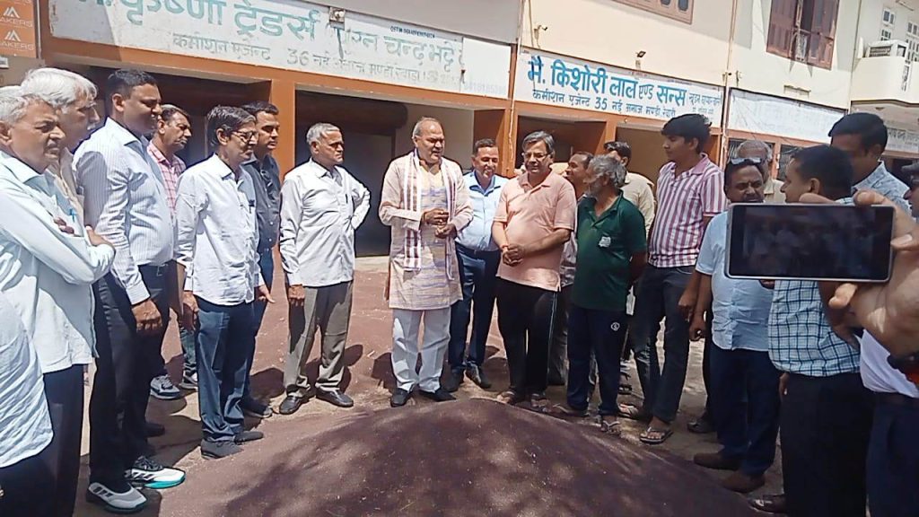 रेवाड़ी मंडियों में मंत्री राजेश नागर का निरीक्षण: गेहूं खरीद में तेजी, दूसरी एजेंसी जोड़ने का फैसला