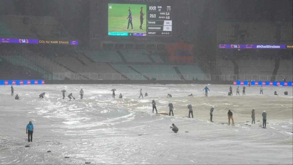 KKR vs LSG मैच से पहले राहत की खबर: कोलकाता में बारिश का खतरा कम, ईडन गार्डन्स पर पूरा मुकाबला संभव