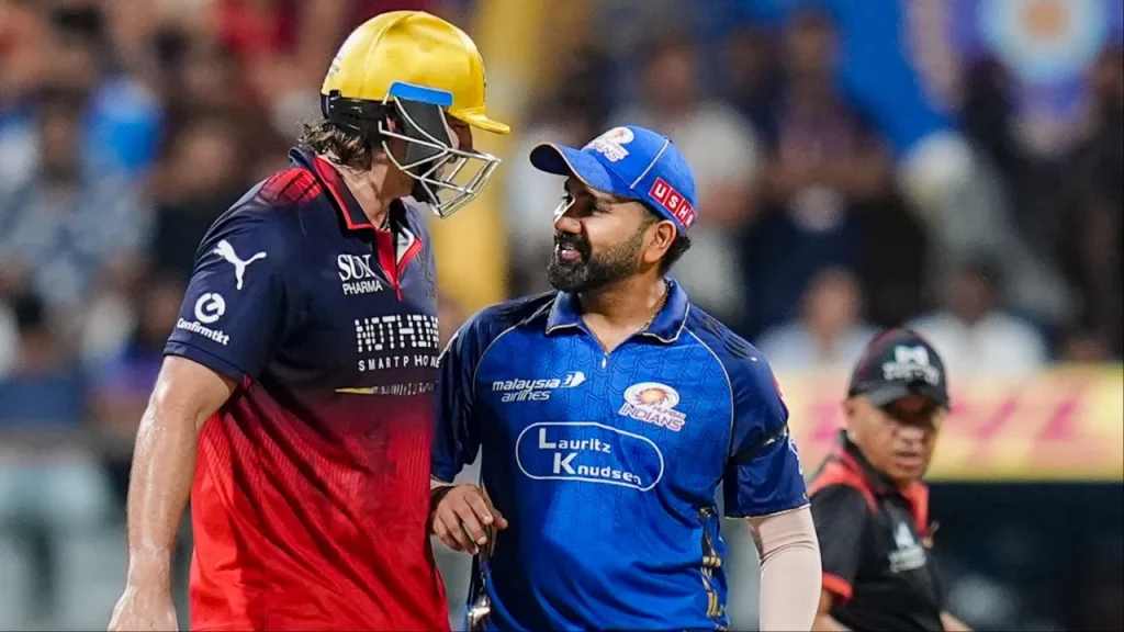 MI vs RCB विवाद: अंपायर की चेतावनी के बावजूद नहीं माने टिम डेविड, IPL में सजा का खतरा मंडराया