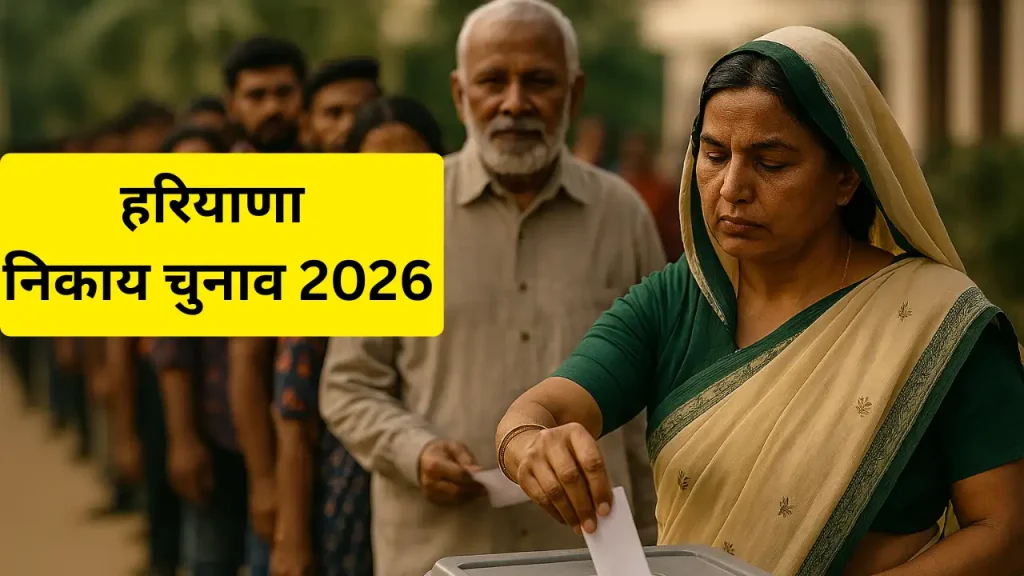 हरियाणा नगर निकाय चुनाव 2026: मतदाताओं की सुविधा के लिए विशेष इंतजाम, दिव्यांगों और वरिष्ठ नागरिकों को मिलेगी प्राथमिकता